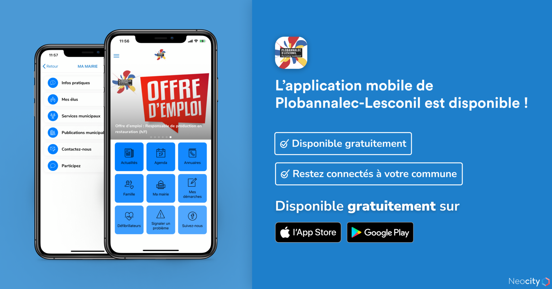 Une appli mobile pour la commune !