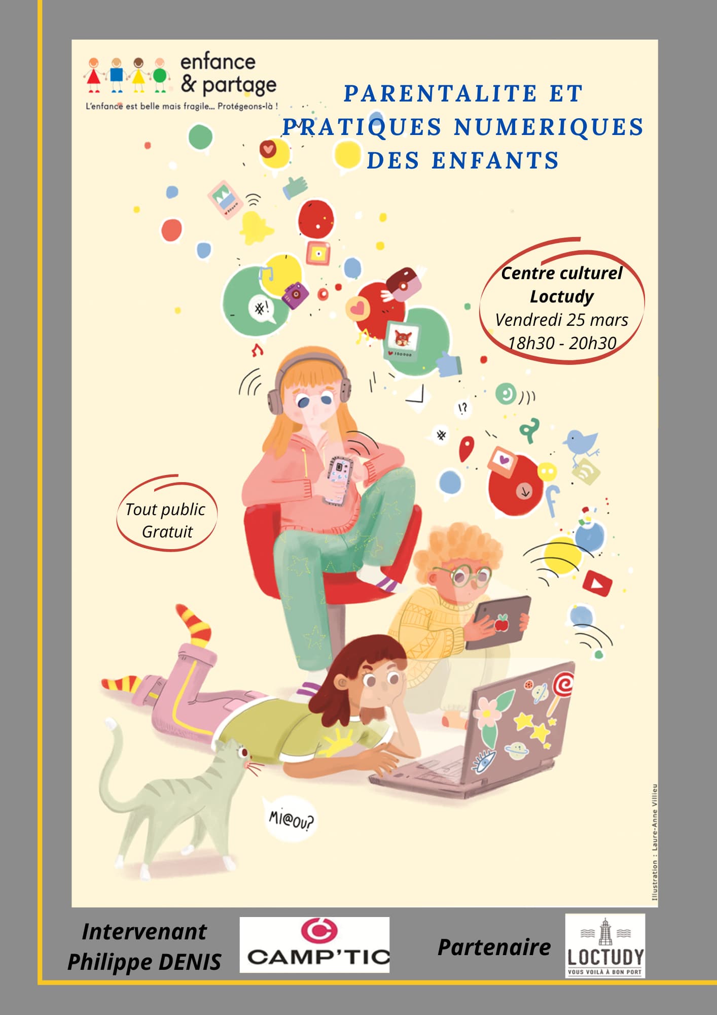 La parentalité et les pratiques numériques des enfants