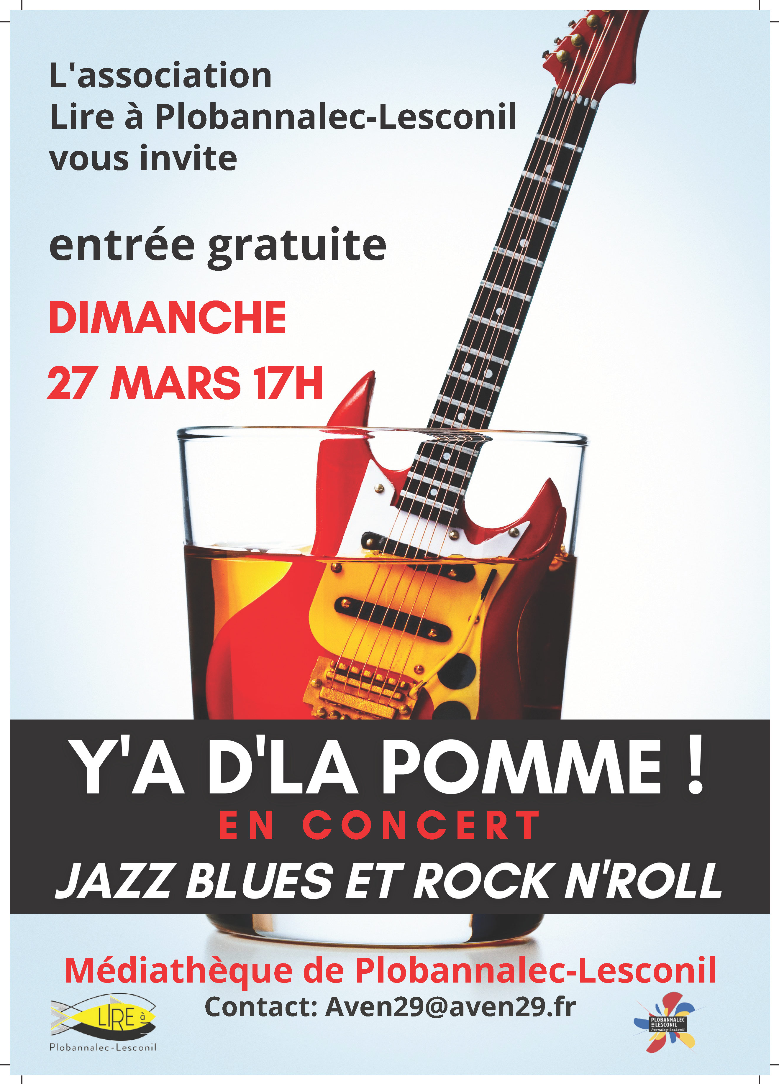 Concert : Y’a de la pomme à la médiathèque