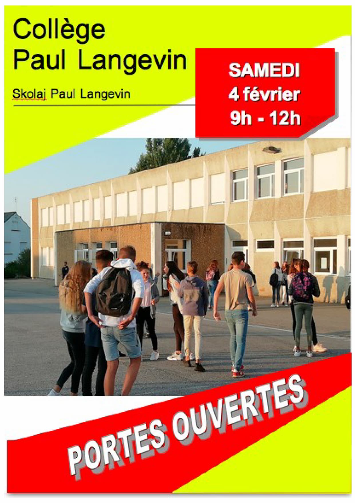 Portes Ouvertes – Collège Paul Langevin