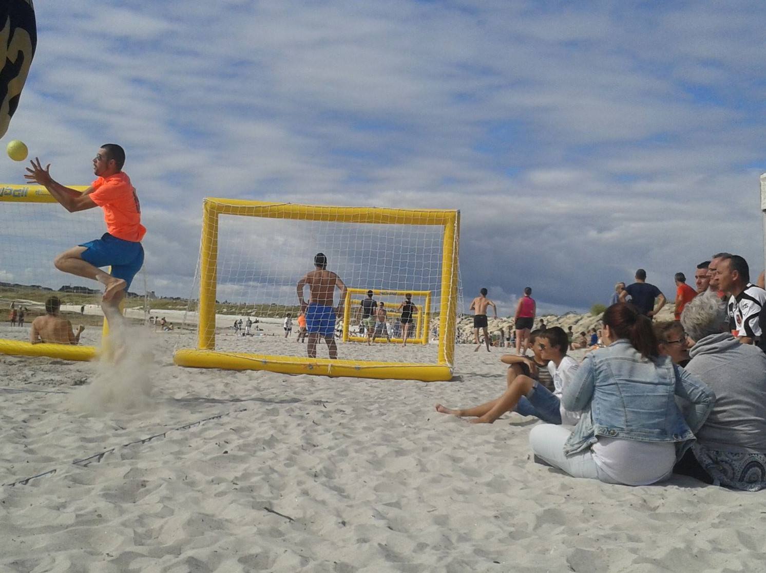 Tournoi de sandball