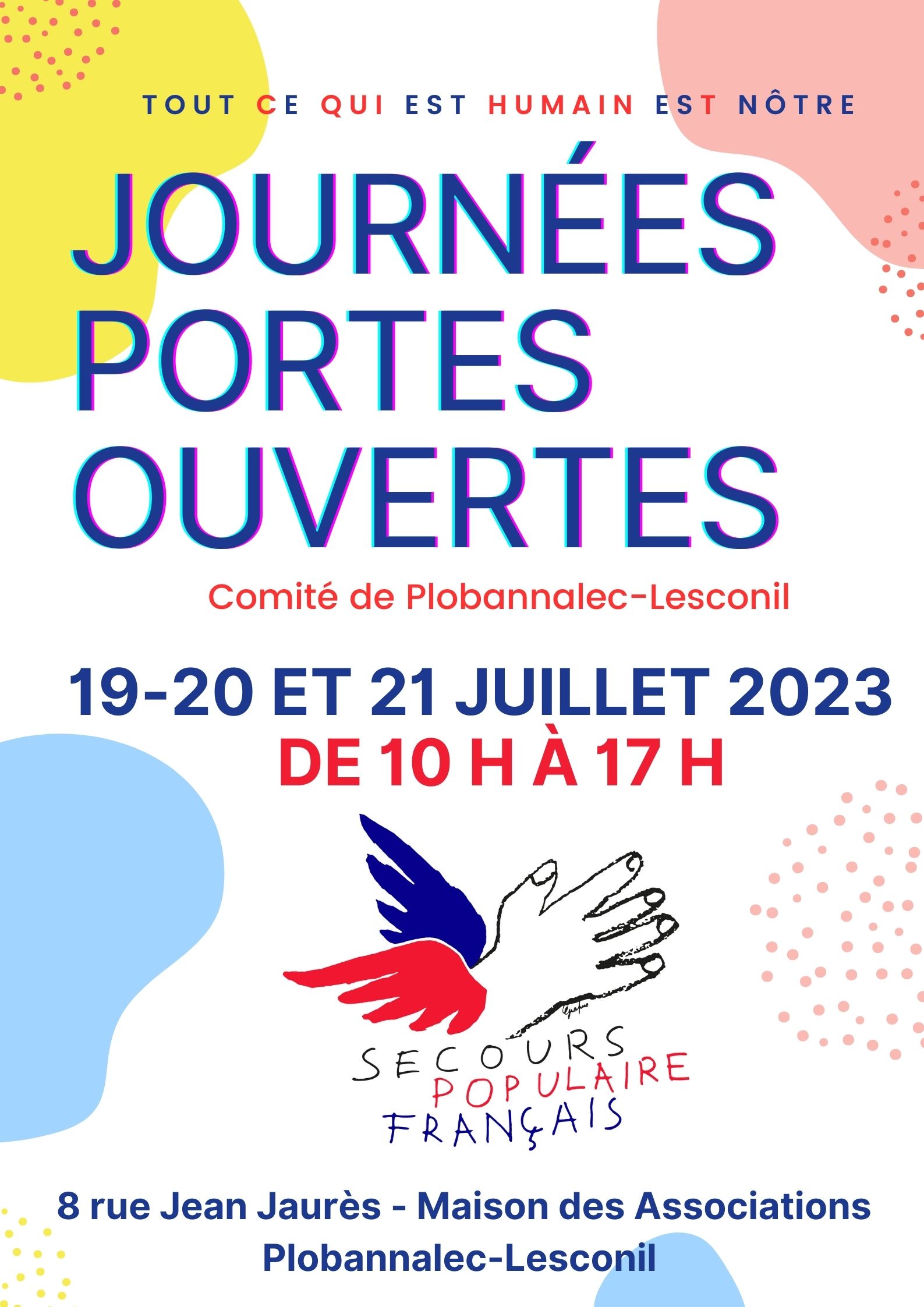Portes ouvertes du Secours Populaire