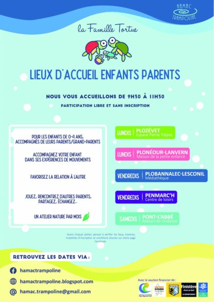 Accueil enfants parents (atelier en extérieur)