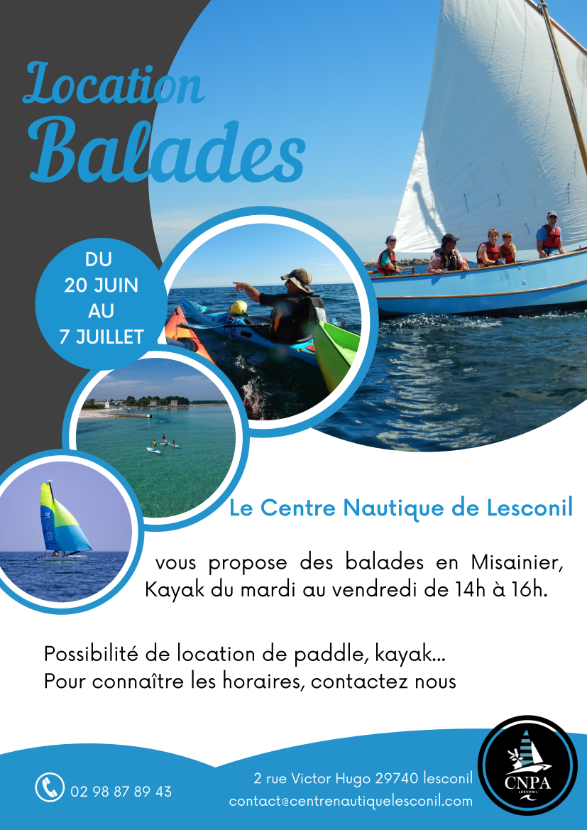 Balades en misainier / kayak