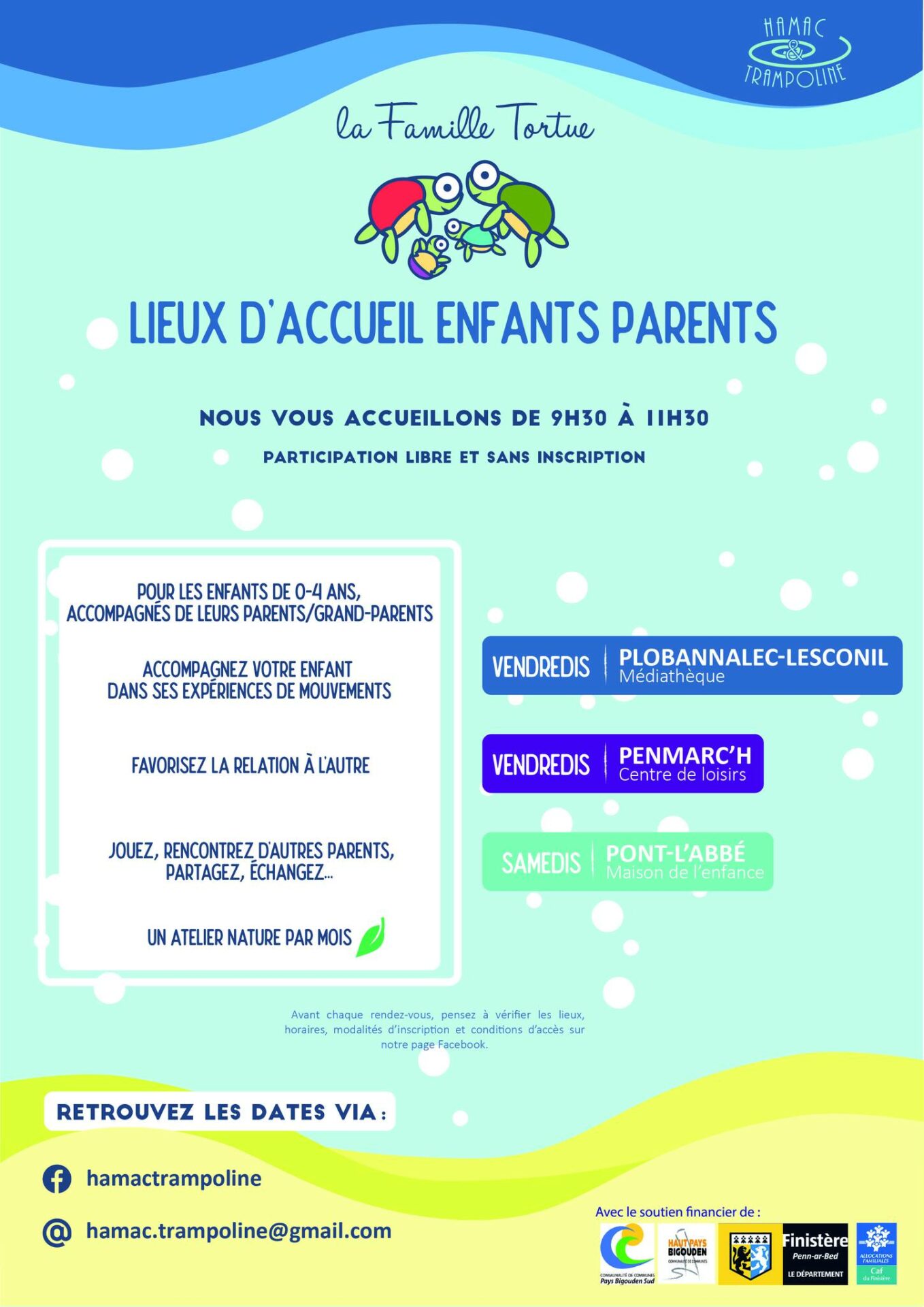 Lieu D accueil Enfants Parents La Famille Tortue Plobannalec Lesconil Lieu D accueil Enfants Parents La Famille Tortue Plobannalec Lesconil