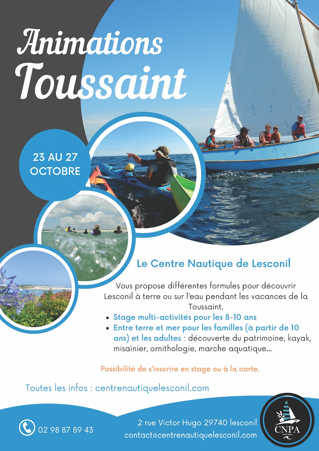 Stages nautiques (CNPA)