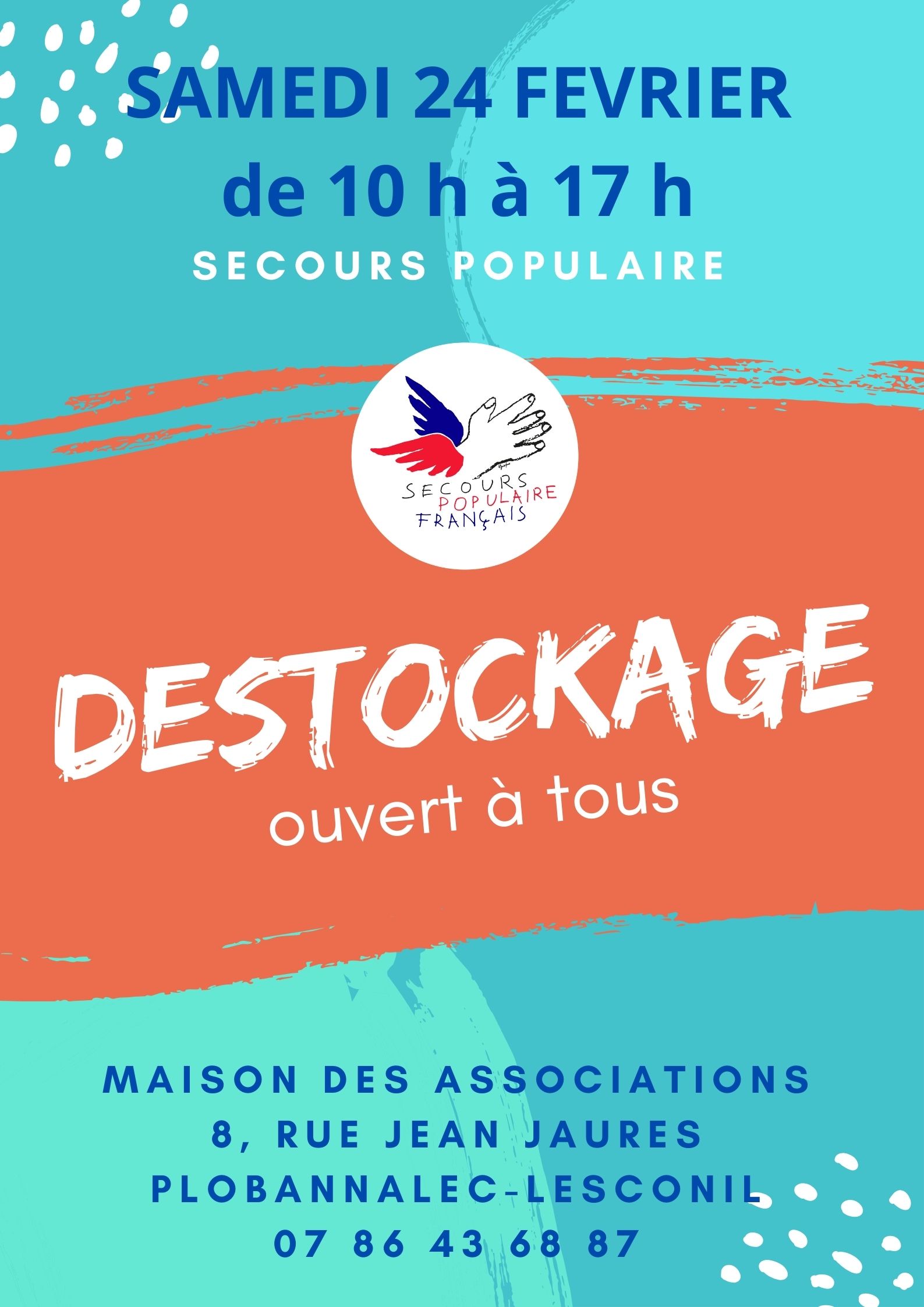 Destockage du Secours Populaire