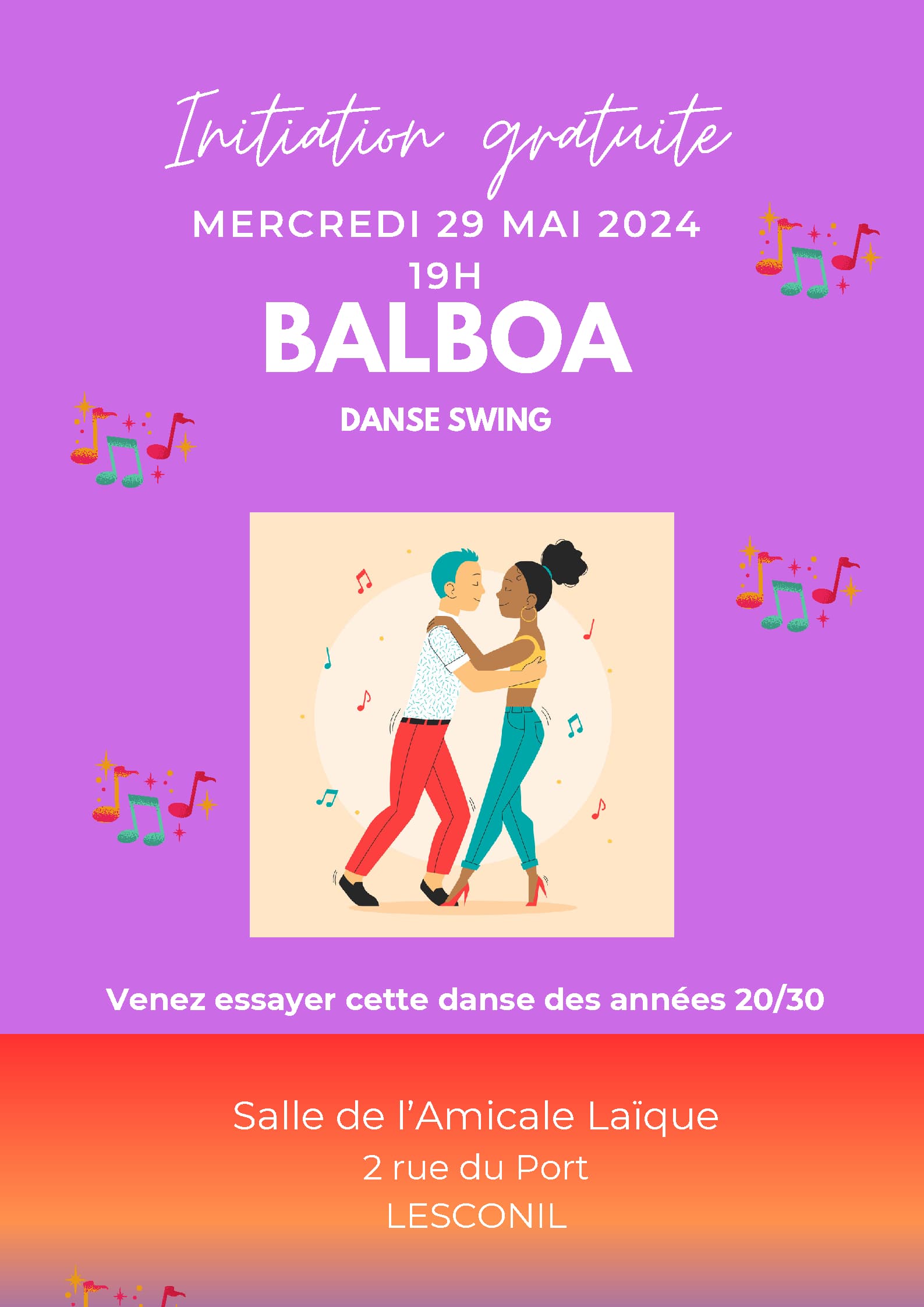Initiation Danse Swing