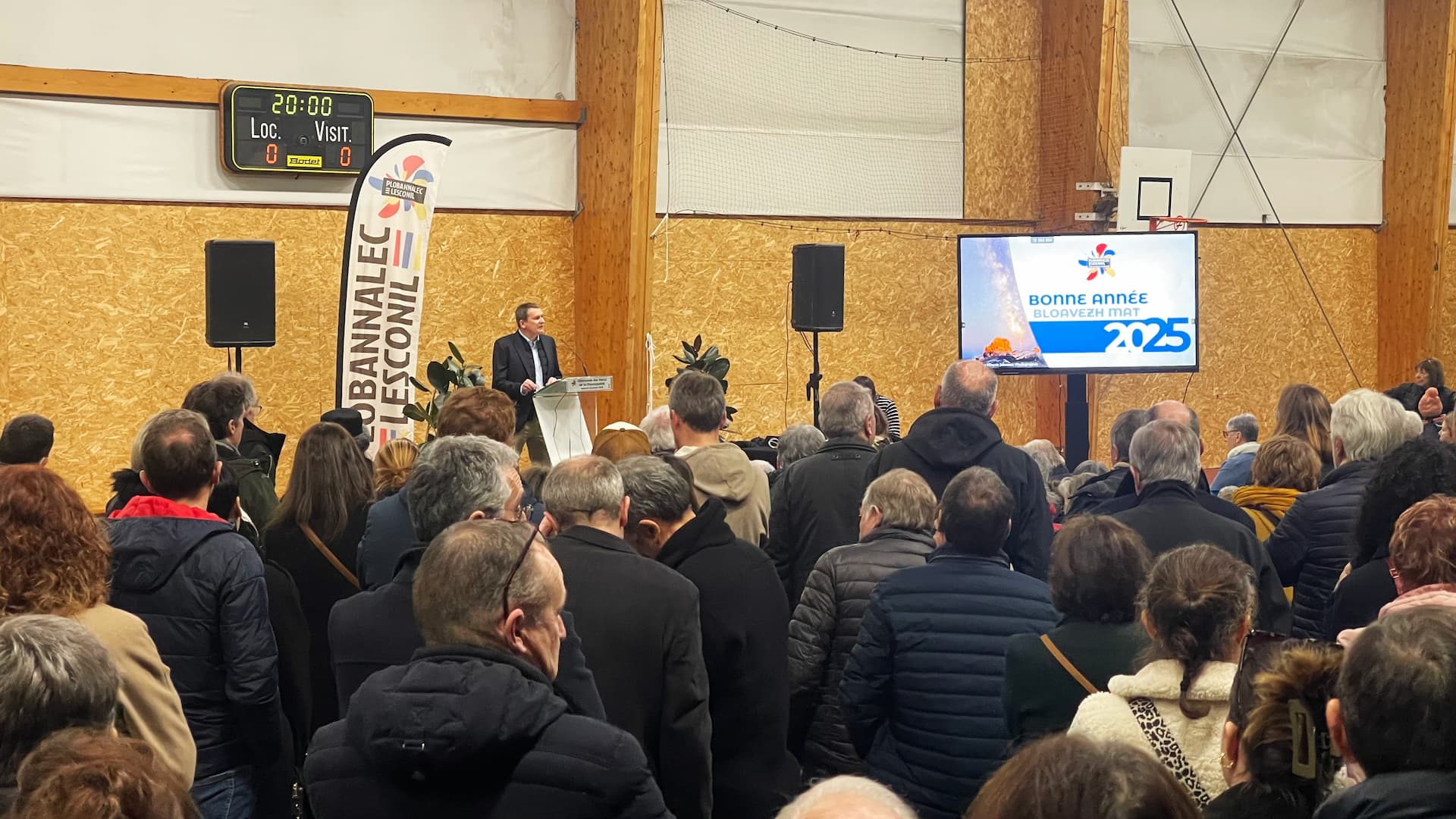 Vœux 2025 : Entre bilan, défis et solidarité, Plobannalec-Lesconil avance