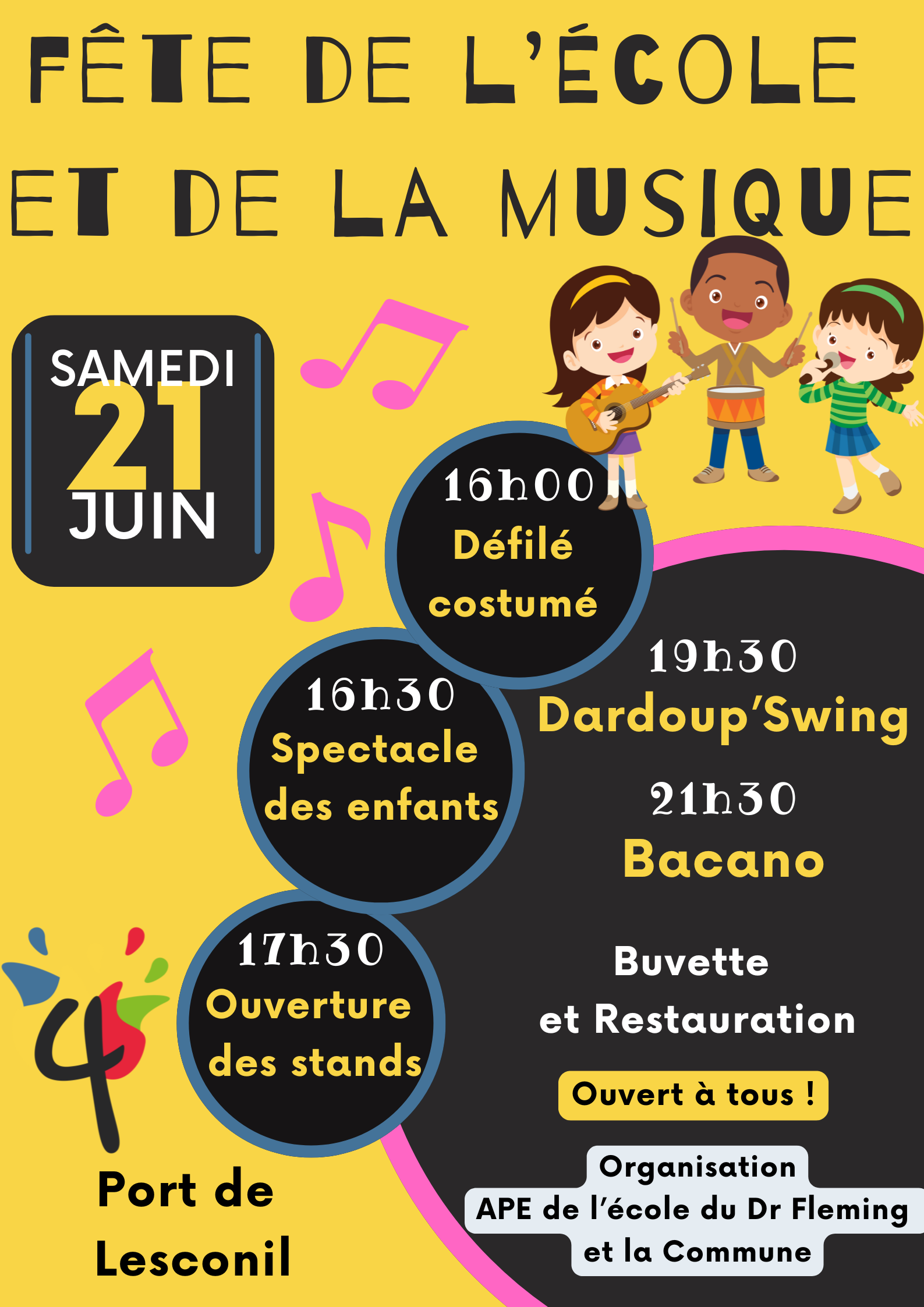 Fête de l’école et de la Musique