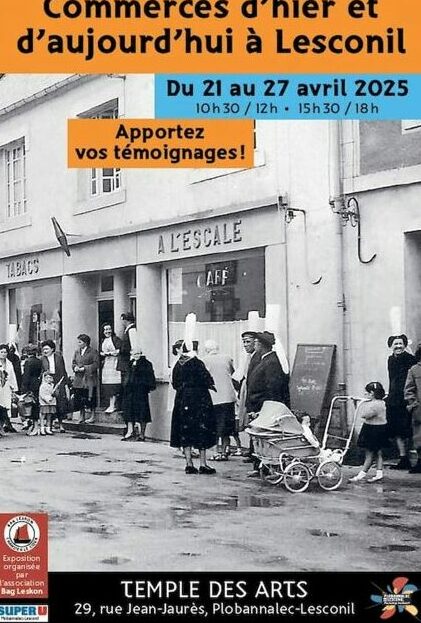 Exposition Commerces d’hier et d’aujourd’hui à Lesconil
