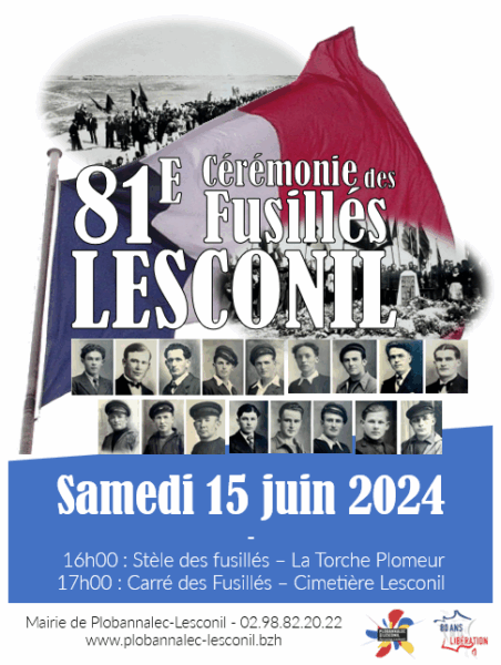 Cérémonie commémorative des fusillés