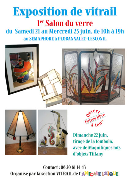 Exposition de vitrail