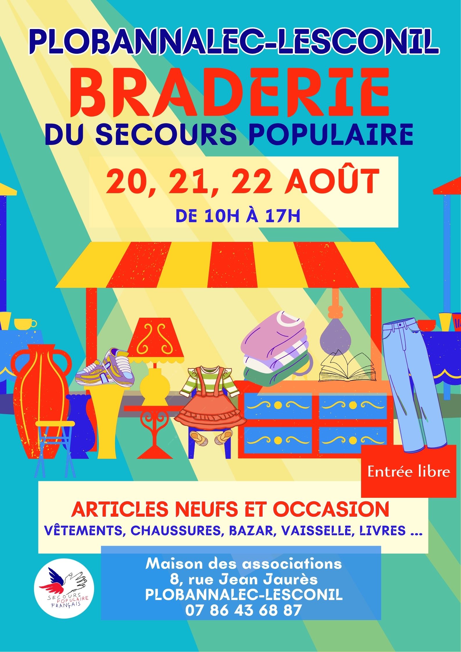 Braderie du secours populaire