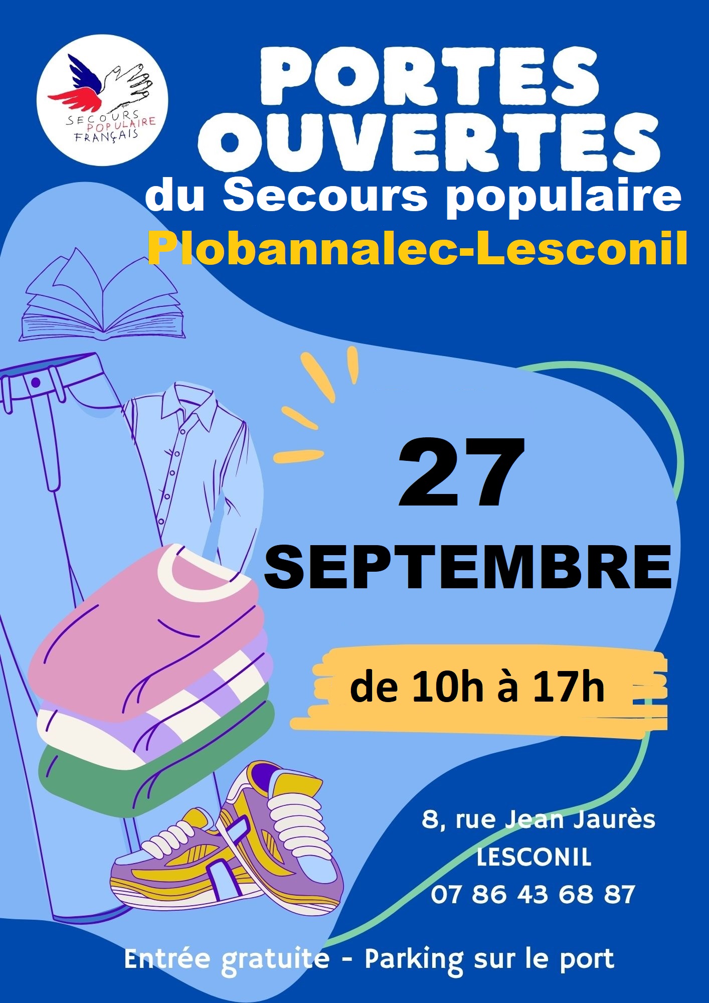 Portes ouvertes du Secours Populaire