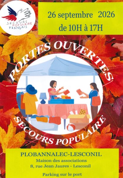 Portes ouvertes du Secours Populaire