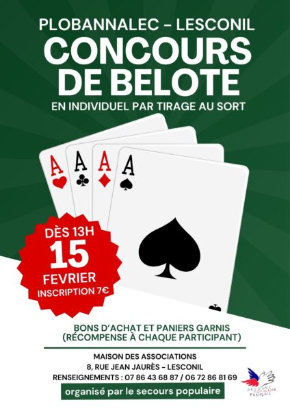 Concours de belote
