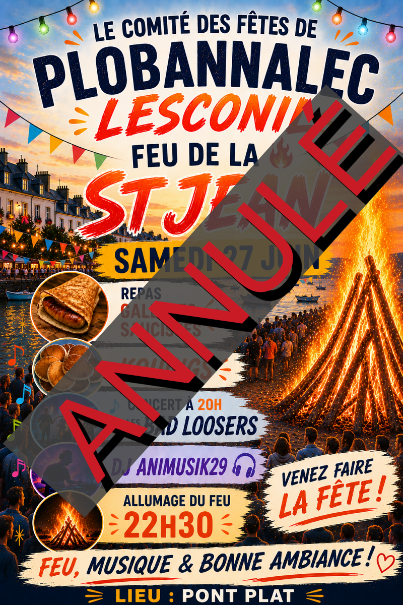 Fête de la Saint-Jean – Annulée