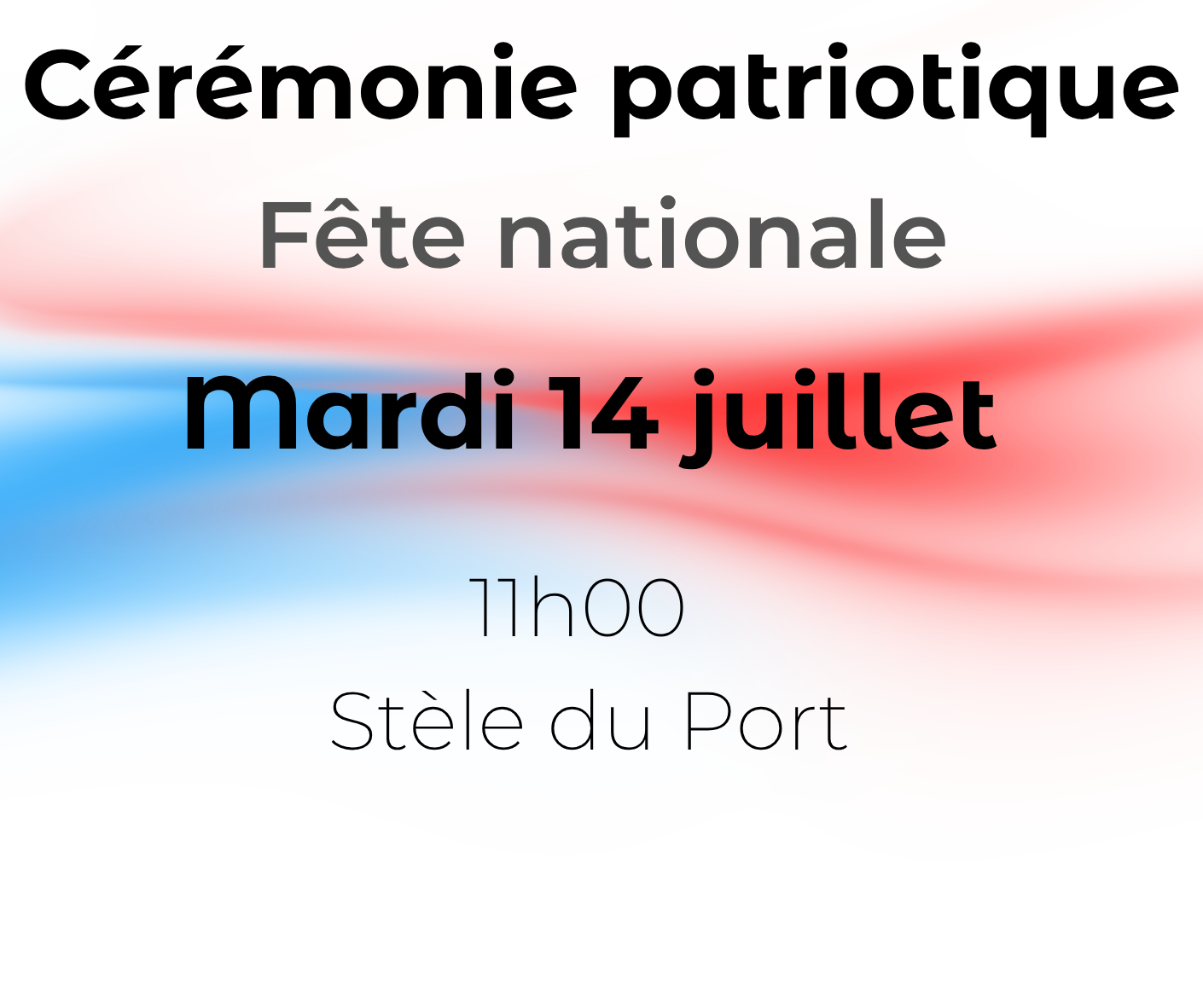 Cérémonie du 14 juillet 1789