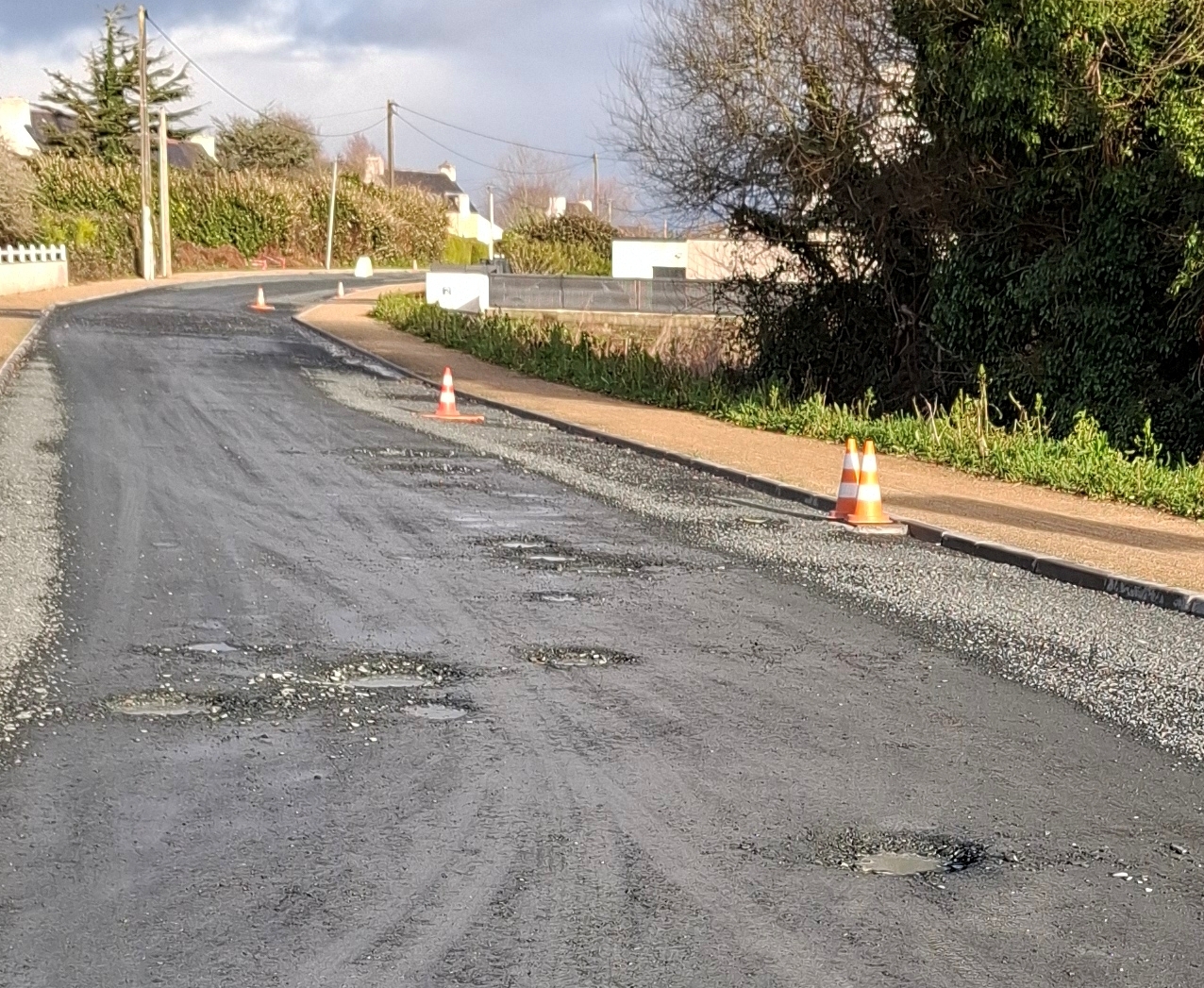 Travaux rue de Treffiagat – Mise au point