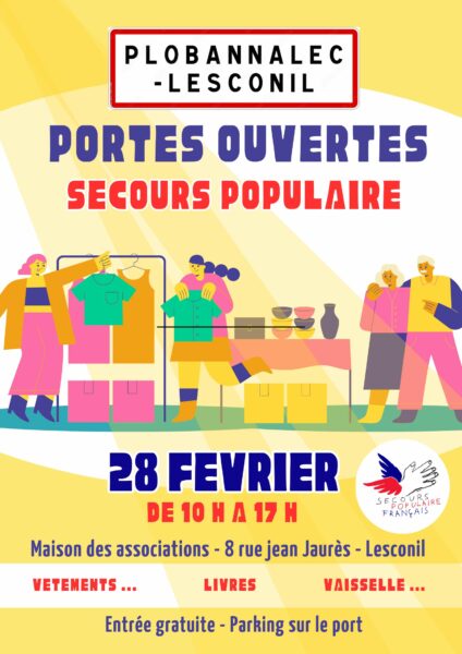 Portes ouvertes du Secours Populaire