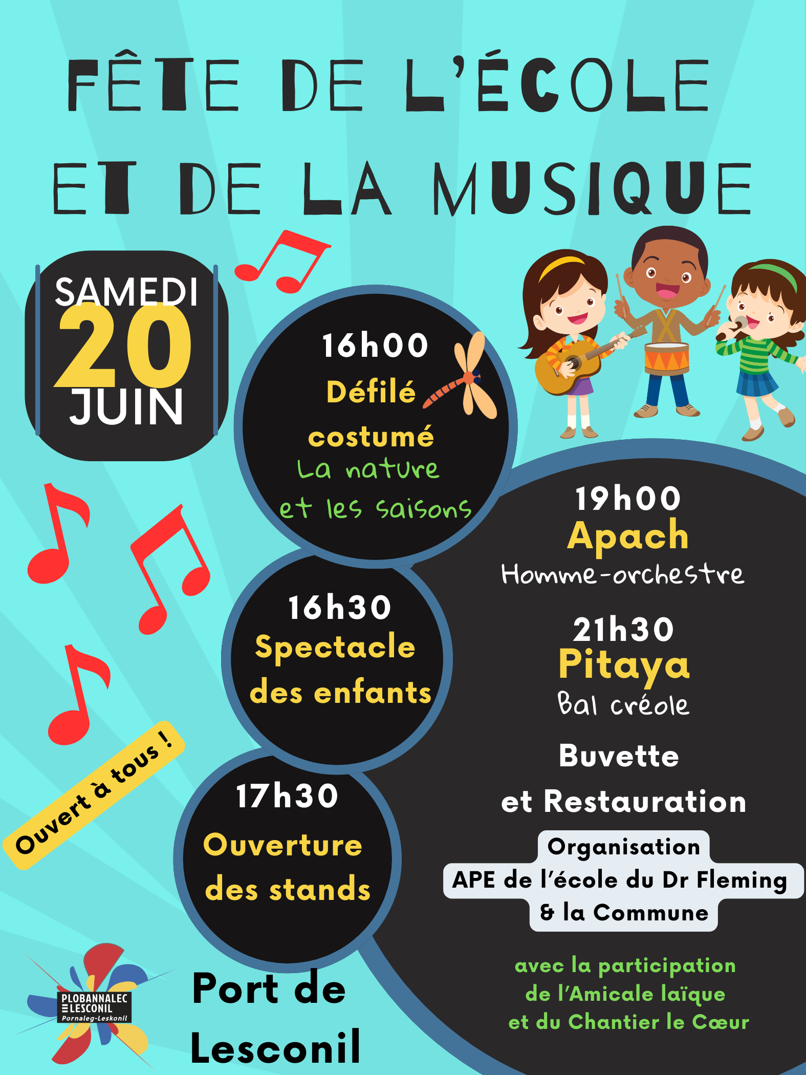 Fête de l&rsquo;école et de la musique