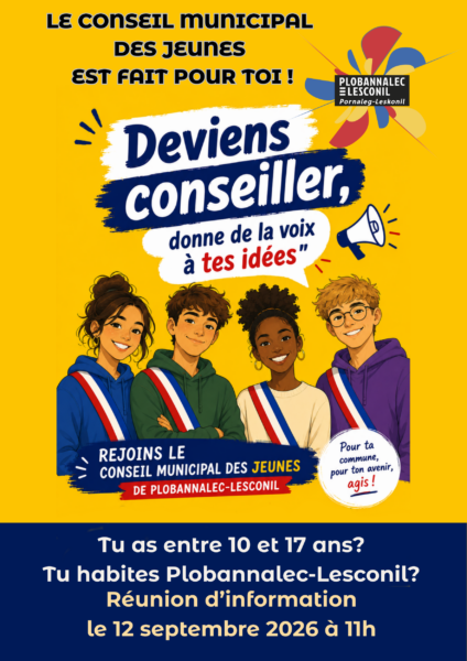 Réunion d&rsquo;information Conseil municipal des jeunes