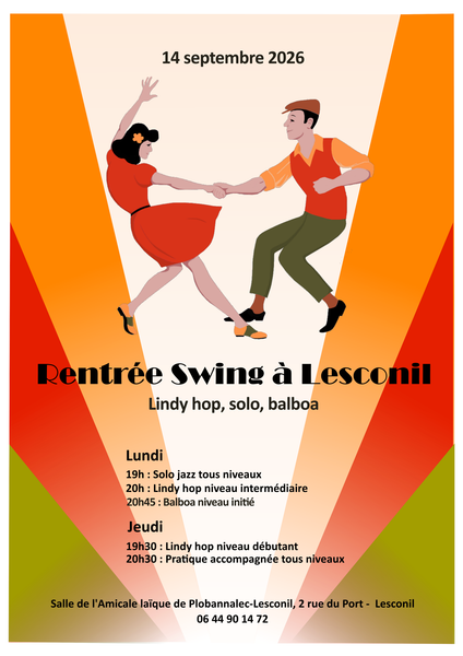 Rentrée danse swing