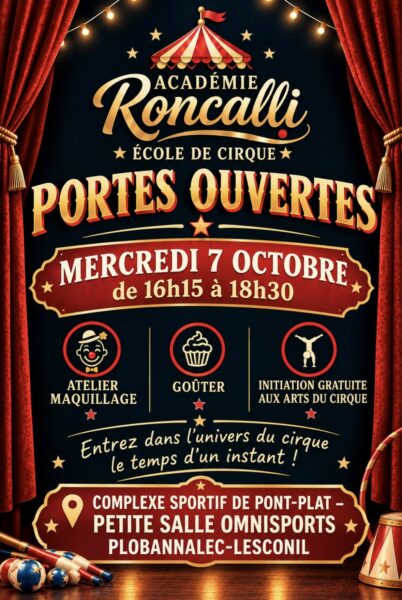 Portes ouvertes école de cirque